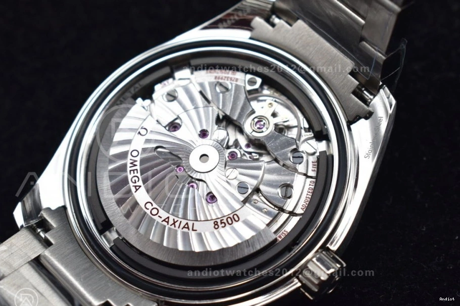 On Terra Edition Best VSF Black SS Aqua 1:1 A8500 SS Dial 150M Bracelet 0106